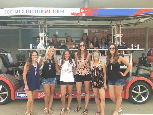 Bachelorette Party Downtown Appleton - Social Station