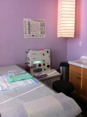 Colon Hydrotherapy Room