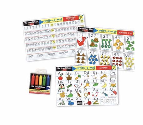 Alphabet and Numbers Learning Mats