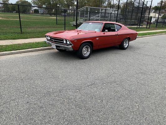 My 69 chevelle ss
 Great job by Diamond auto collision