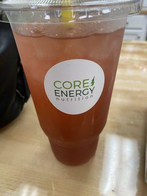 Energy drink tea