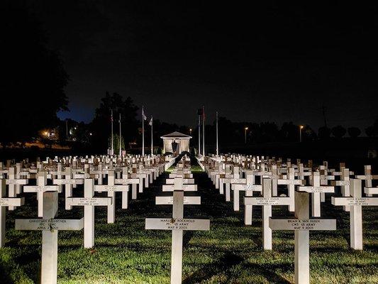 Fallen Heroes Memorial in Sunbury, Ohio