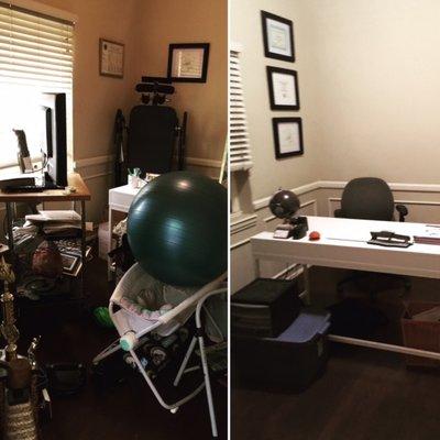 Before & After - Home Office