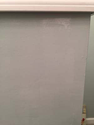 Wall that I had to repaint.