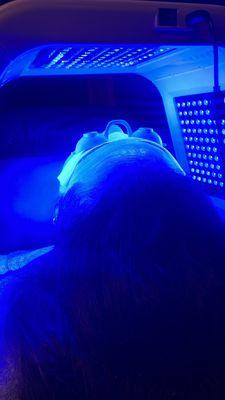 Blue LED Light Therapy