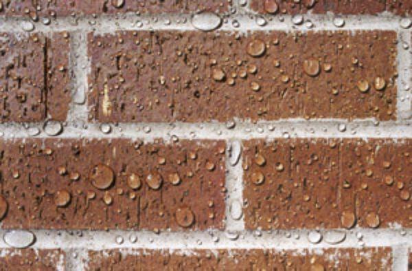 Water repealing after applying waterproofing to home