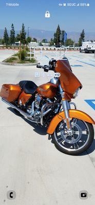 2015  (color)  Amber Wiskey HD 
          Street Glide Special