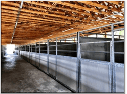 Horse Hotel Stalls. All are in open, barns. Rubber flooring, Water close to each stall, electric for each stall, shavings on site.