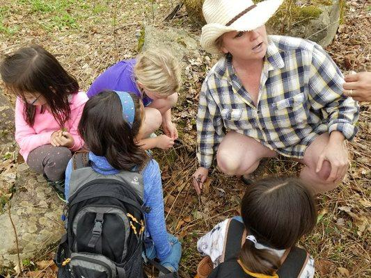 Hiking trips to harvest wild edibles!