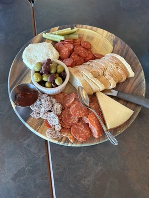 Meat and cheese board