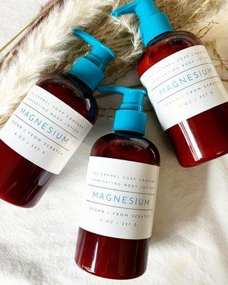 Natural Magnesium Lotion for relaxation