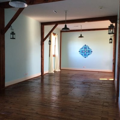 Beautiful yoga studio!!