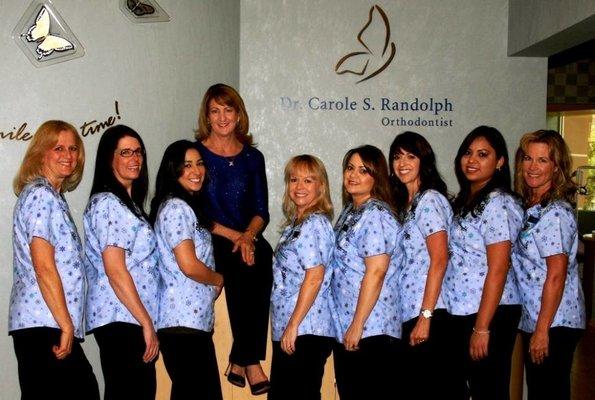 Dr. Randolph & her orthodontic assistants