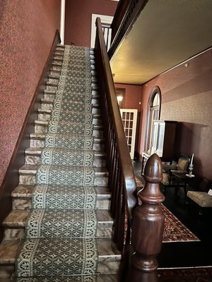 Foyer and stairwell.