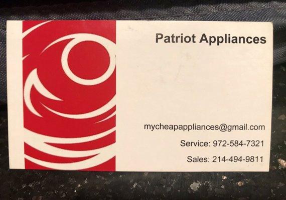 Patriot Appliances