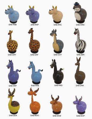 Wooden Animal Money Banks