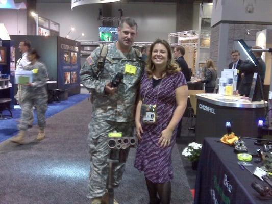 AUSA trade show in DC.