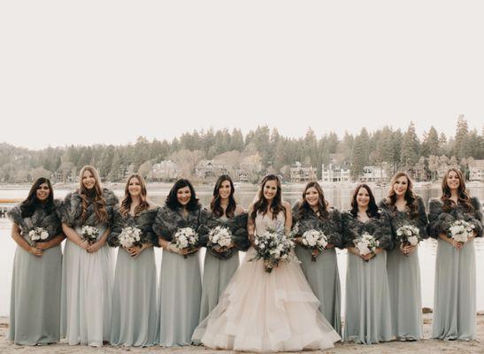 Bridal Makeup/Hair and Bridesmaids Makeup