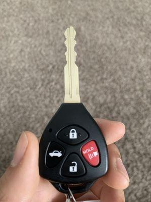 New Key Fob