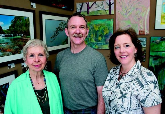 Helen, Clarke & Cindy