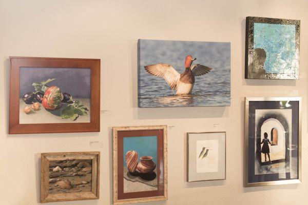 The Art Center's annual members show highlights the talent of local artists.