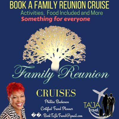 Book your big family for a cruise.