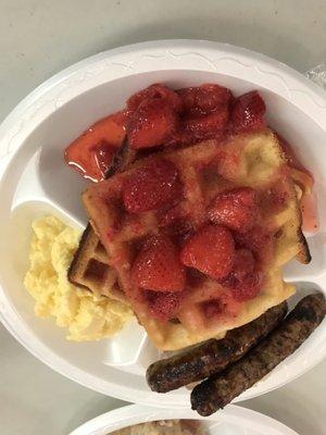 Belgian Waffles at the Belgian Heritage Center