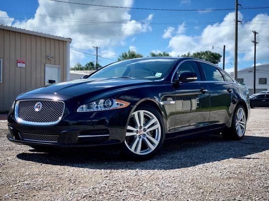 Paint corrected and nano coated 2016 XJL Jaguar