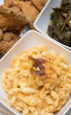 Chicken, macaroni and cheese