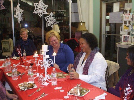 Offering Psychic Dinner Parties to Small Groups