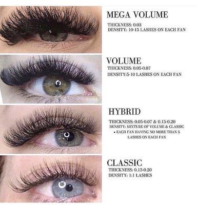 Lash Styles