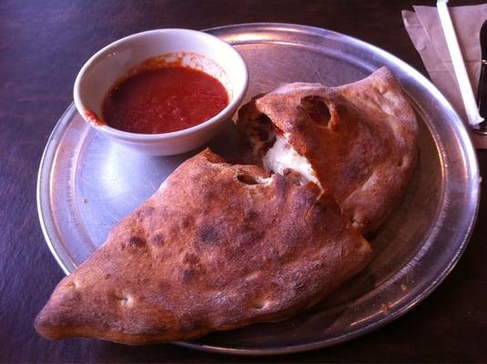 Calzone with pepperoni and sausage!!