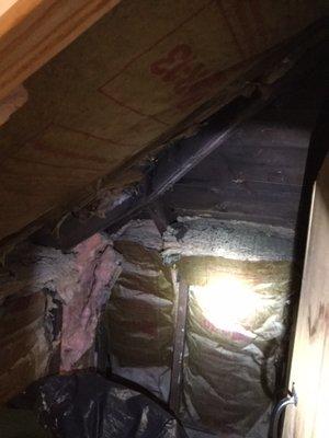 Improper insulation will allow drafts and energy loss.