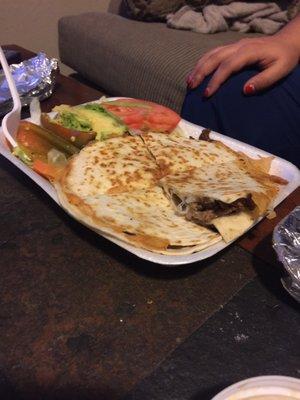 Carne asada Quesadilla $4.5