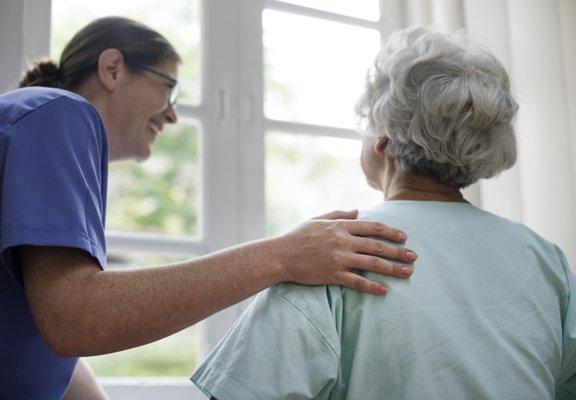 Patient and Nurse.