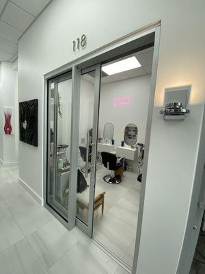 Entrance to Salon