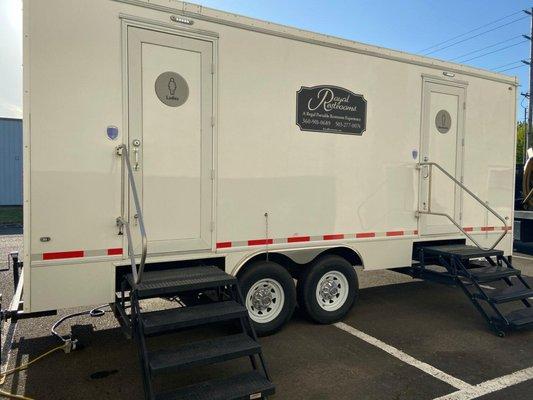 Eight Stall Restroom Trailer