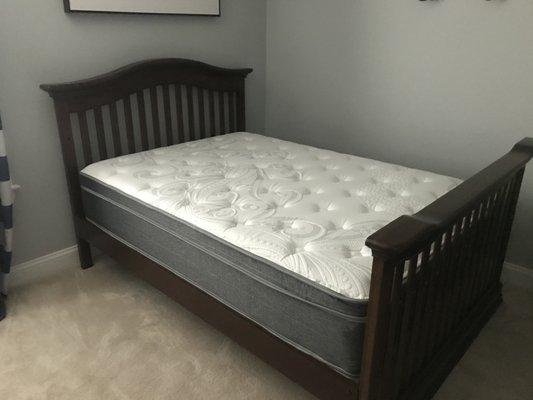 West Ashley gets a new Energy Euro Top mattress. Our best seller!