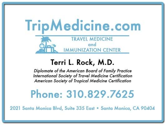 Travel Medicine & Immunization Center