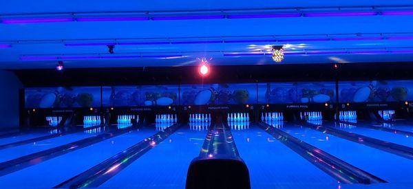 PK Bowl's new cosmic bowling experience