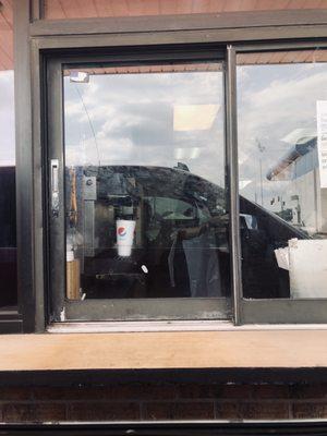 Drive thru window