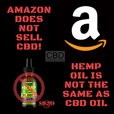 Amazon does not sell any CBD products whatsoever.