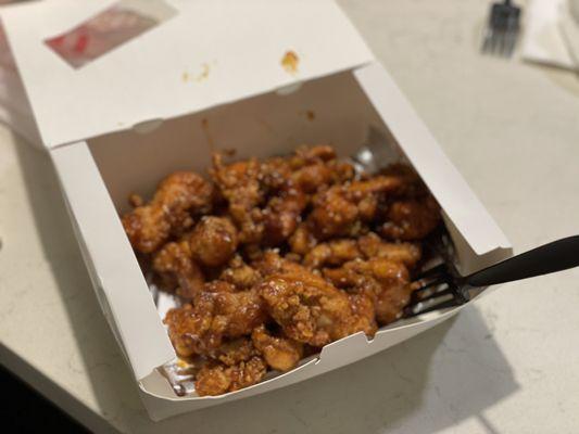 Sweet and sour medium Korean fried chicken