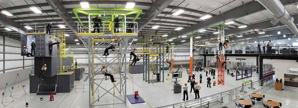 World-class fall protection training facility at Gravitec.