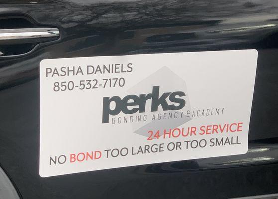 Perk’s Bonding Agency