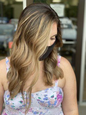 Balayage blend hair by Jamie