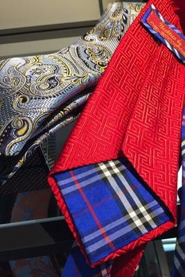 Custom hand sewn silk neckties from NELSON WADE. www.nelsonwadestore.com