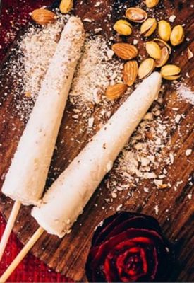 Zaika Special Kulfi(traditional ice cram on a stick)