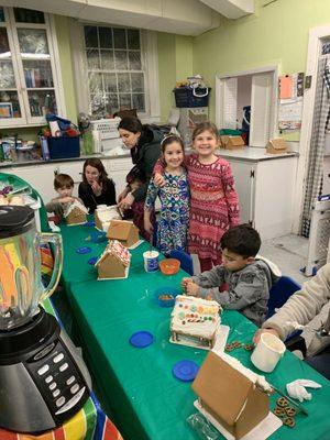 Gingerbread decorating