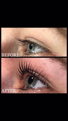 Lash Lift - Before & After